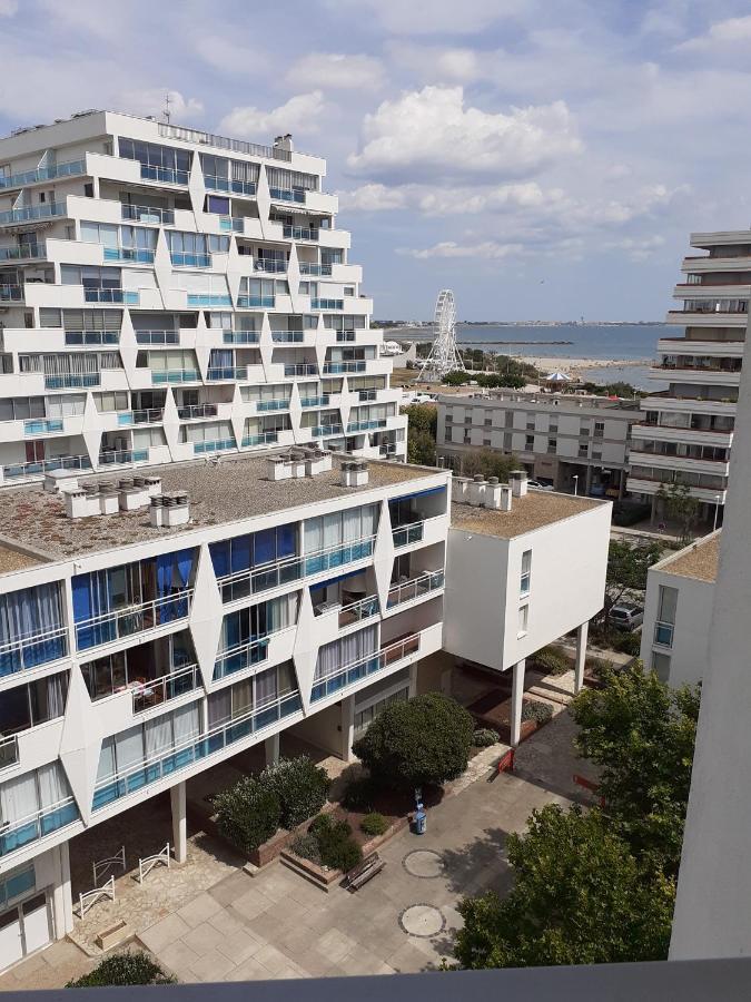 Grand studio avec vue mer à la Grande Motte - CLIM WIFI Esterno foto