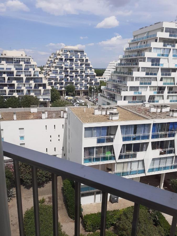 Grand studio avec vue mer à la Grande Motte - CLIM WIFI Esterno foto