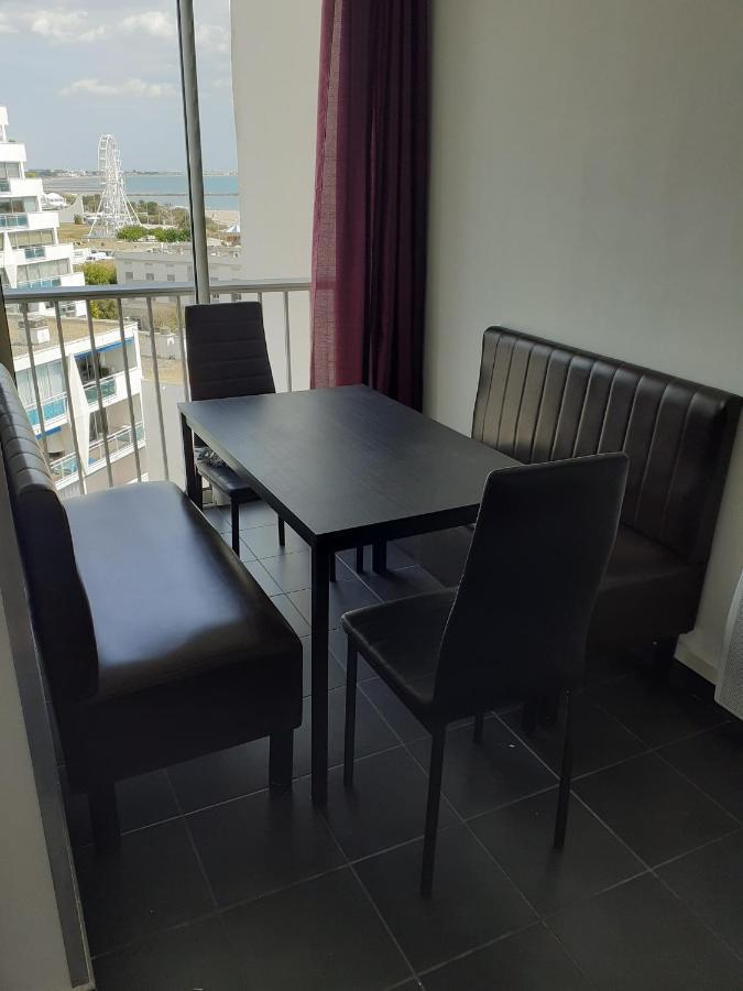 Grand studio avec vue mer à la Grande Motte - CLIM WIFI Esterno foto